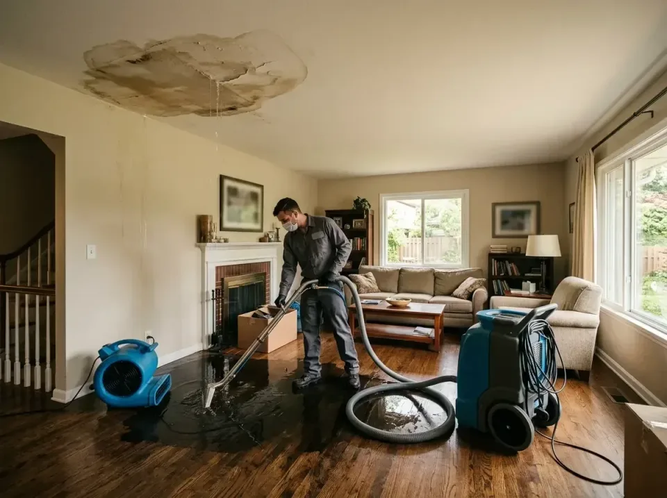 attic-pipe-burst-ceiling-drip-008 — frequently asked questions, Water Damage Restoration & Carpet Care in Centerville, SC